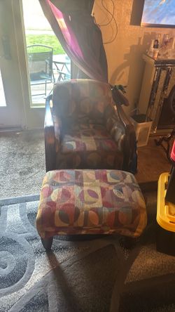 Chair with foot rest