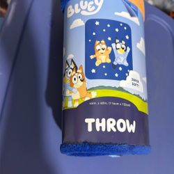 New! Bluey Throw / Blanket $10