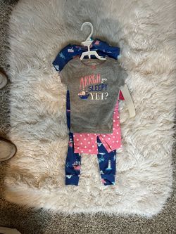 New With Tags 4 Piece Pajama Set 24 Months