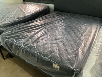 New 12” FULL Hybrid CoolGel Firm Mattress — $0 Down, Flexible Payments Available