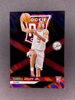 2026 Panini The National NSCC Pack Darius Acuff Jr. Rookie RC Silver Black Holo