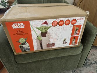 Star Wars 3.5tt Animated Led Yoda Halloween/Christmas Decor