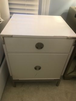 West Elm Nightstand or Side Table Accent Cabinet