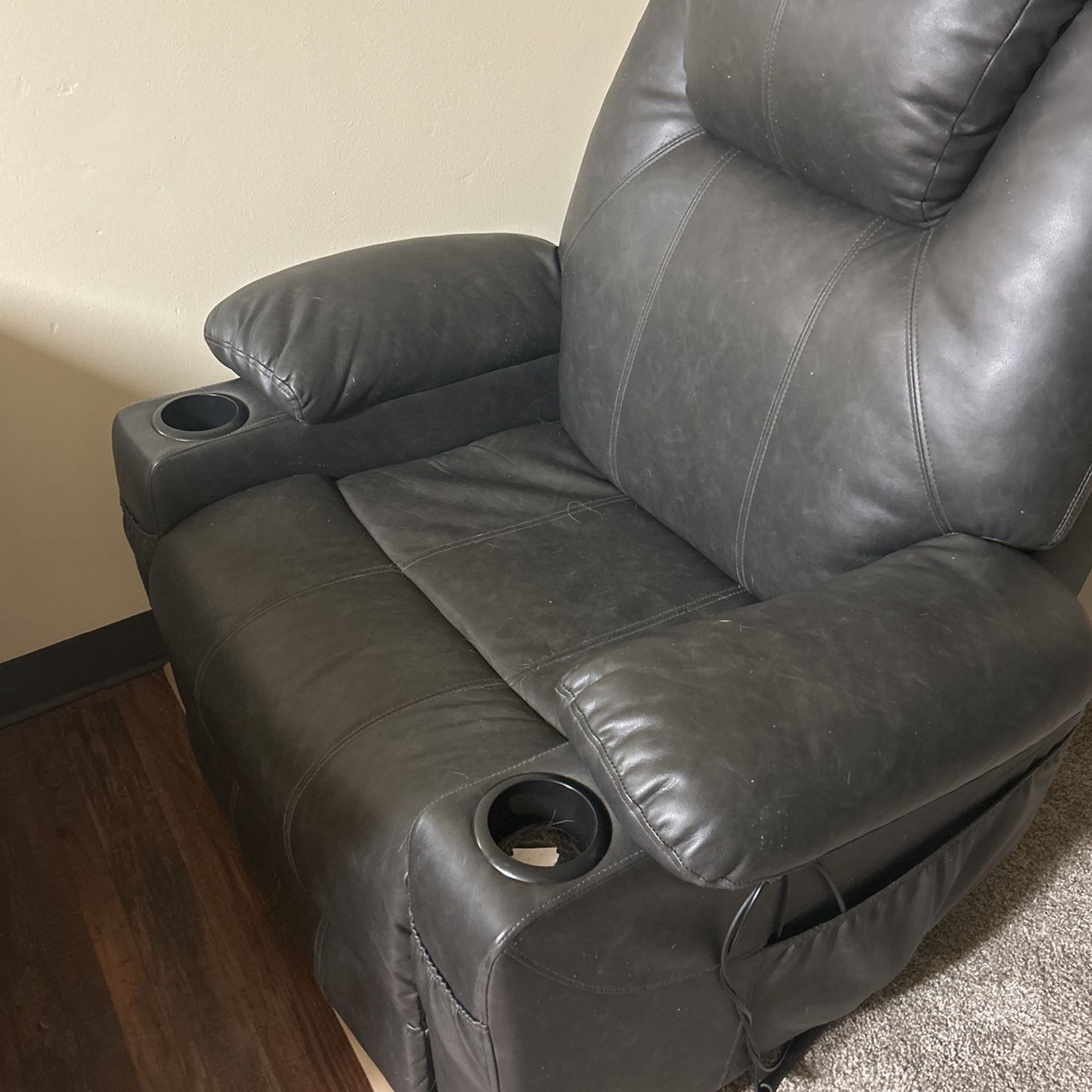 Electronic Raising And Massage Chair