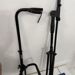 Microphone Stand + Guitar Stand 