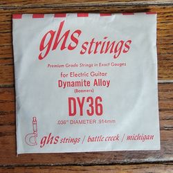 Ghs DY36 Dynamite Alloy Boomers Guitar String