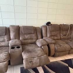Gray Sectional Couch - $100 OBO