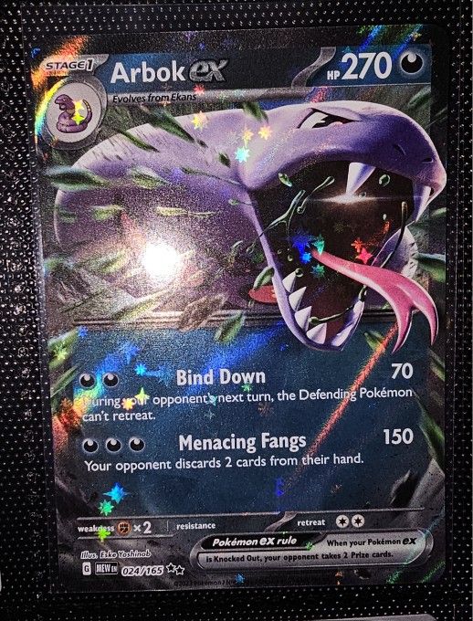 Arbok Ex Holofoil Bundle (Pokemon Tcg)
