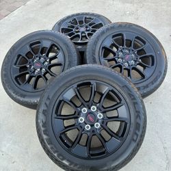 Rims TRD  Black  6x5.5 - 6x139.7 rines For Sierra Yukon Silverado Tahoe Suburban C10 Avalanche Escalade Bronco 4Runner Tacoma Sequoia Tundra Titan 