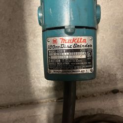 Vintage Makita 100mm Disc Grinder