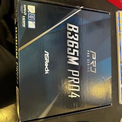 ASRock B365mPro4 Mother Board Lga101 W/o I/O Shield