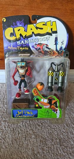 Crash Bandicoot Jet Pack Action Figure