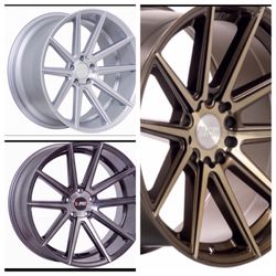 F1R 18” wheels 5x100 5x114 5x112 (only 50 down payment / no credit check)