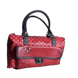 Disney Minnie Mouse red polka dot tote bag
