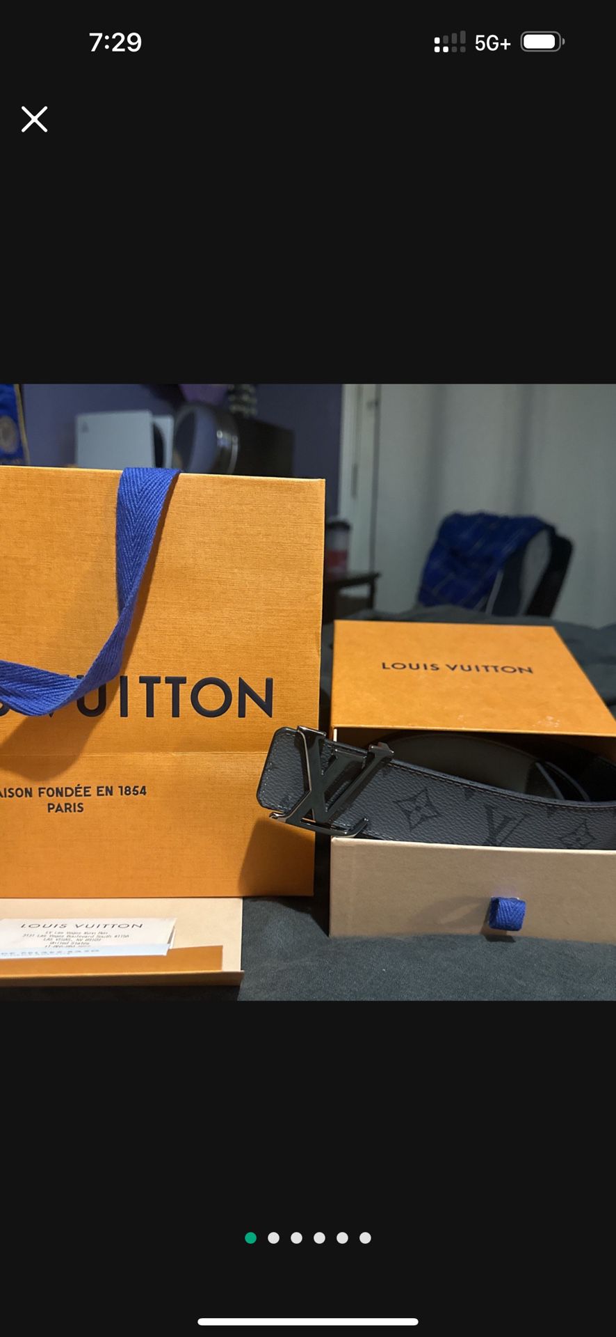 Mens Louis Vuitton Belt 
