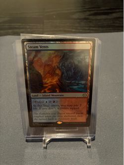 Steam Vents Promo in Package MTG