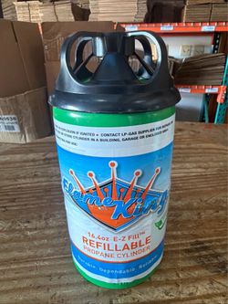 Flame King 16.4oz E-Z Refillable Propane Cylinder