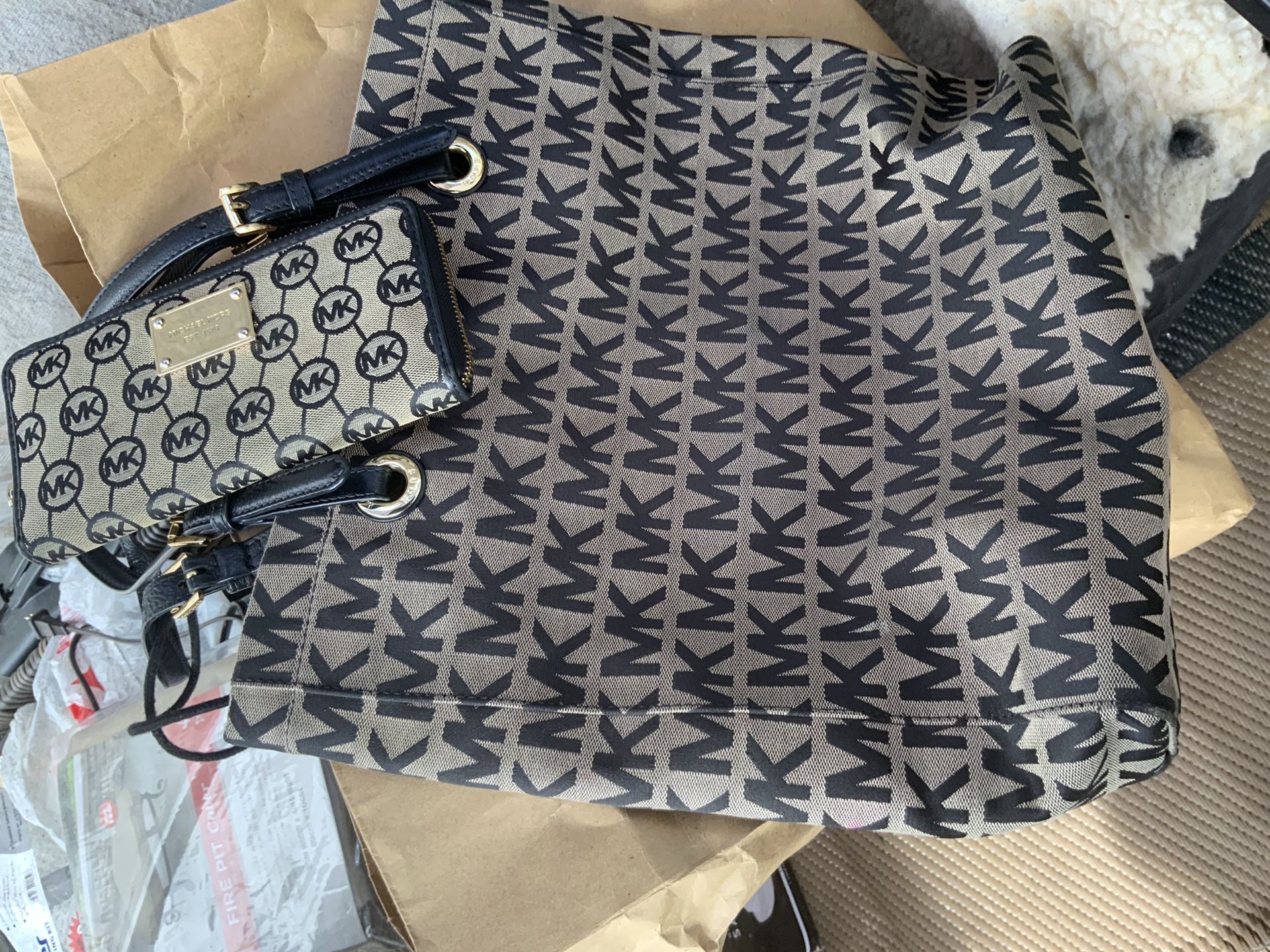 MK Bag and Wallet