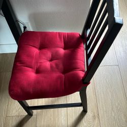 IKEA STEFAN Chairs With Cushions
