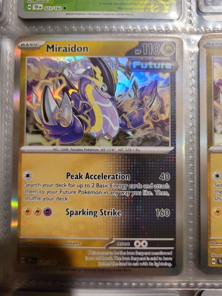 Miraidon 121/162 Holo Temporal Forces 