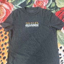 AllSaints Candelabrum Crew T-Shirt Men’s Medium 