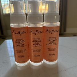Shea Moisture Frizz Free Curl Mousse 7.5oz $7 Each