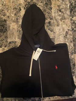 Black Polo sweat jacket