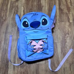 Disney Loungefly Lilo & Stitch Clutching Heart Backpack Full Size Cosplay Exclus