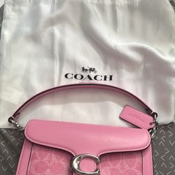Brand new- Pink Coach Tabby