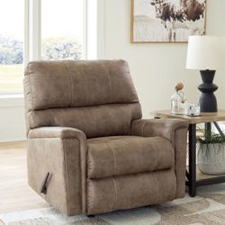 Sillón Reclinable Mecedor – Color Fossil