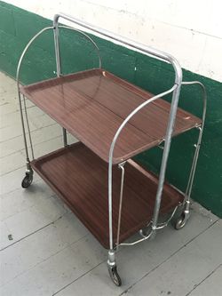 Folding Side Table or Bar