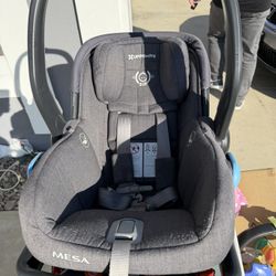 Uppababy I Can’t Car seats (2) With Base And IKEA High Chair 
