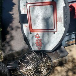 Huffy Sports basketball backboard and hoop