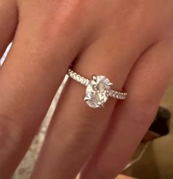 Lab Grown 1.05 Carat Diamond Engagement Ring