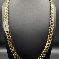 10K Monaco Cuban Link Chain 24” 11.5mm 36.92g