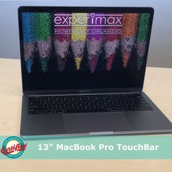 13” MacBook Pro TouchBar 