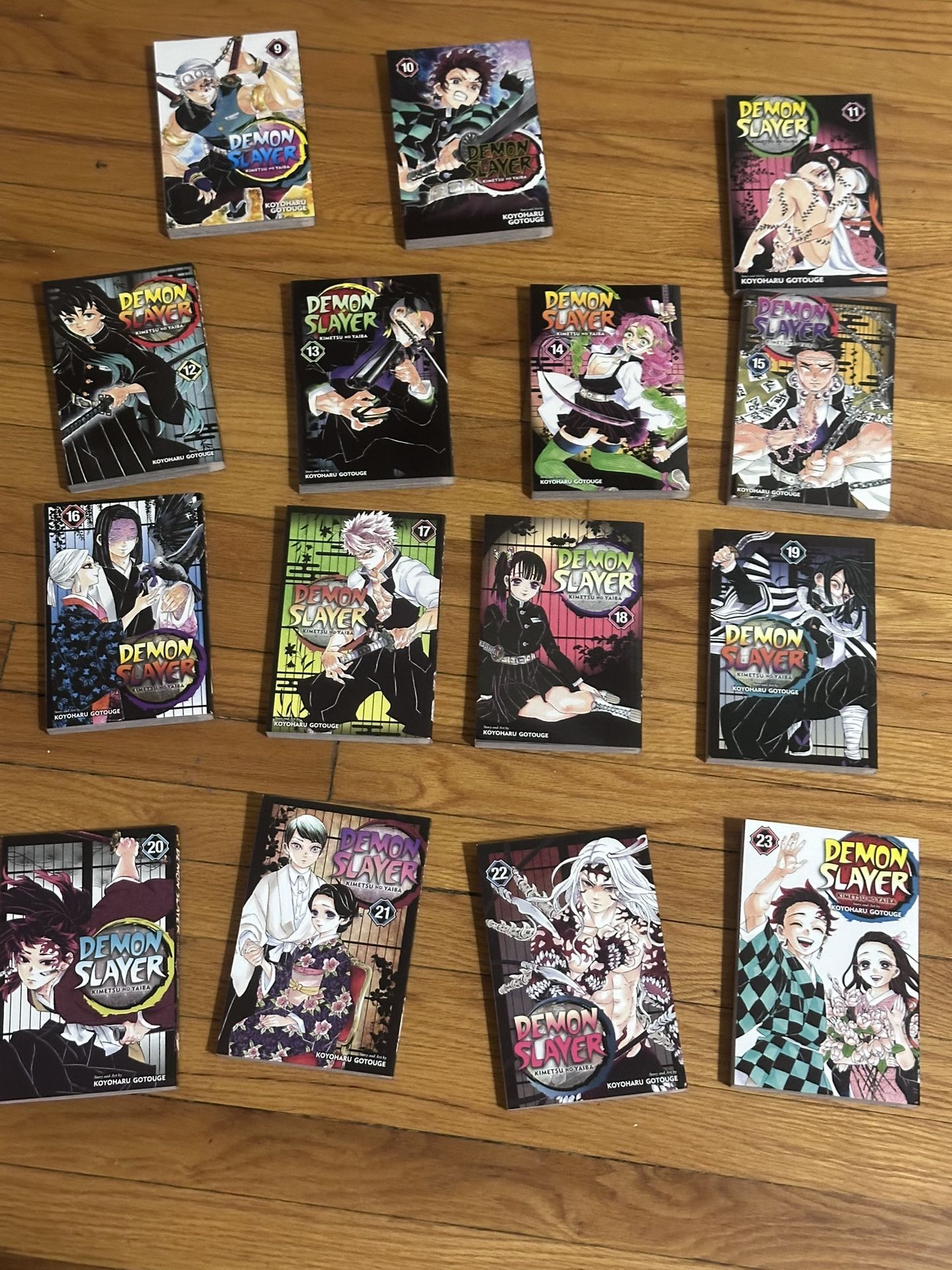 Demon Slayer Manga Volume 9-23