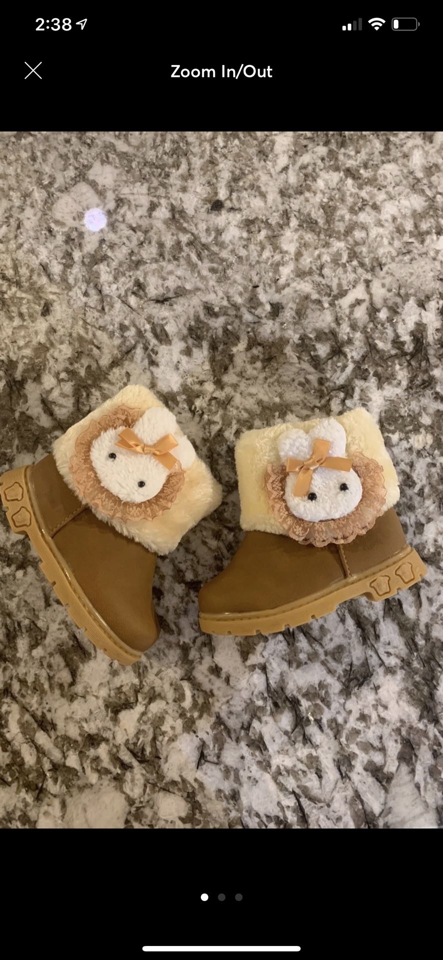 Baby Girl Snow Boots