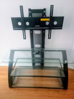 TV stand can hold 27 to 50 in TV
