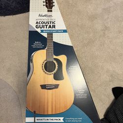 Washburn Acoustic Guitar (New)
