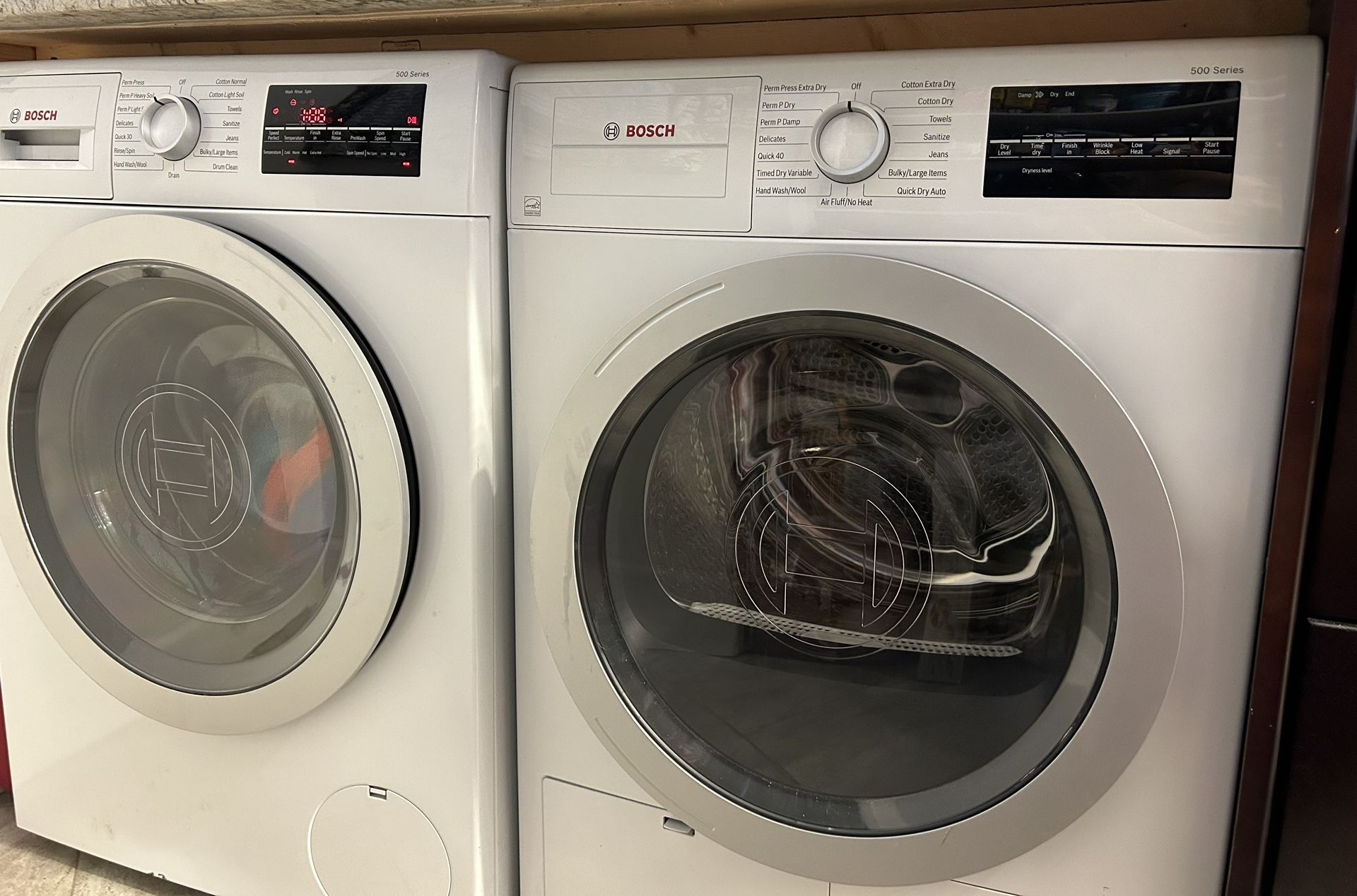 Bosch Washer & Dryer 