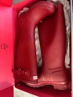 Hunter rain boots