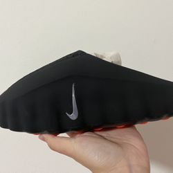 Nike Mind 001 slide black chrome women size 10w/ 8.5mens