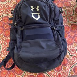 Dark Blue Under Armor Backpack