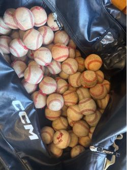 137 Used Damaged Baseballs