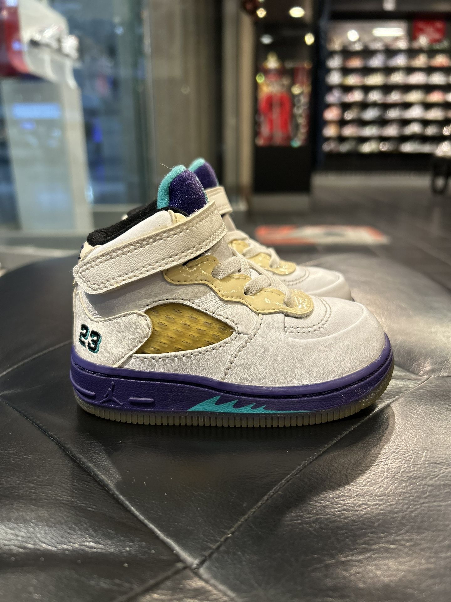 Nike AF1 AJ5 Grape Fusion Toddlers Size 5C Shoes