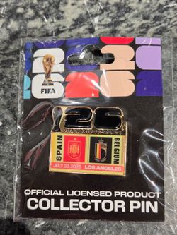 2026 FIFA collectors pin