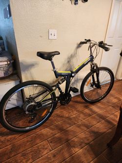 Folding montain bike size 26