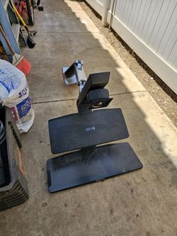 Ergotron Single Monitor Sit Stand Desk