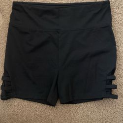 Black Justice Shorts